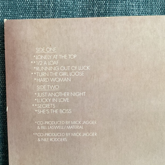 Mick Jagger Album She’s the Boss on Vinyl - Picture 3 of 7